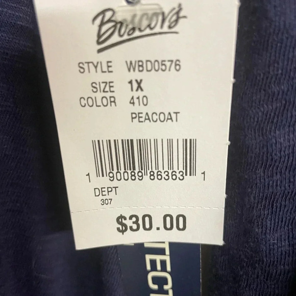 Architect women’s 1X  navy top - Picture 2 of 7